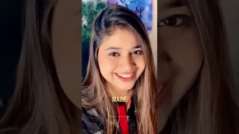 Still from a short clip of Maine Payal Hai chhankai by Sushmita Srivastava