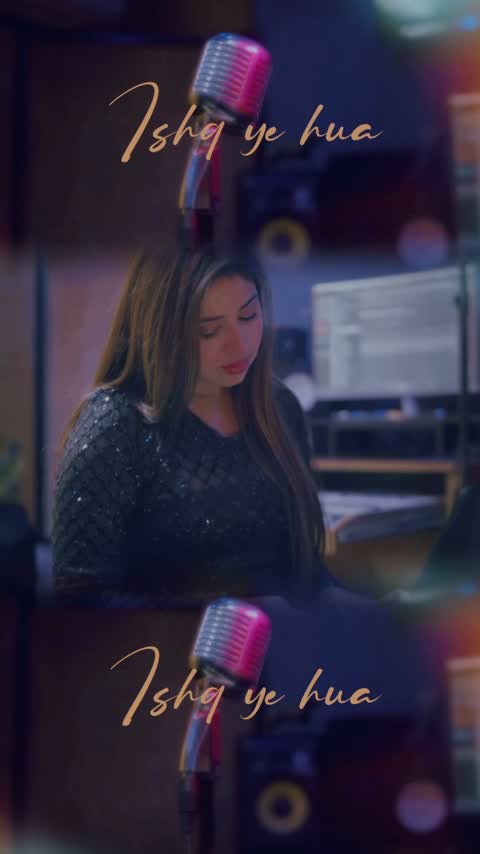 Still from a short clip of Ishq Ye Hua by Sushmita Srivastava